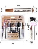 Маркери и пастели за ремонт на мебели 17бр